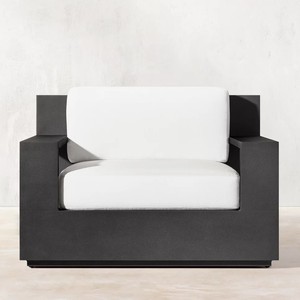 Conjunto de Sofás Seccionales Modernos para Jardín y Patio, Sofá de Aluminio para Exteriores Resistente a la Intemperie, Muebles de Lujo para Resort, Villa y Hotel - Product Image 1