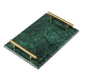 ถาดเสิร์ฟหินอ่อนสี่เหลี่ยมผืนผ้าดีไซน์ตามสั่งสำหรับโรงแรมบ้าน - Product Image 4