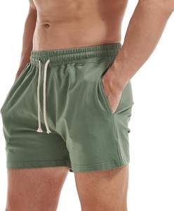 Pantalones cortos de algodón para hombre de talla grande al por mayor pantalones cortos de gimnasio personalizados para correr de verano Pantalones cortos de gimnasio de felpa francesa suave - Product Image 6