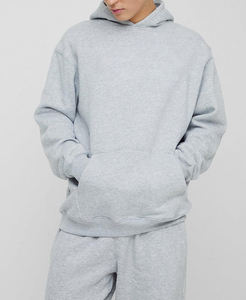 Conjunto de 2 Piezas de Ropa Deportiva para Hombre, Otoño, Sudadera con Capucha y Pantalones con Cordón, Estampado DTG Personalizado, Unisex, Estilo Vintage - Product Image 3