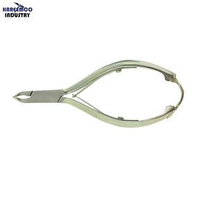 Coupe-cuticules incurvés en acier inoxydable pour les doigts et les bébés, outil professionnel pour les techniciens en ongles avec une large ouverture de mâchoire - Product Image 1