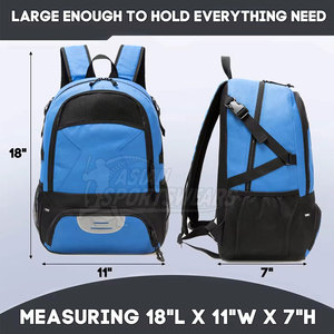Stylish Modern Design Versatile Basketball <b>Backpack</b> With Internal Organizer For Athletes Daily Use - Product Image 6