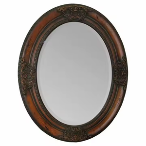 Best selling carved <b>wooden</b> <b>mirror</b> <b>frames</b> ideal for cozy living room walls or traditional bedroom by Azora Industries - Product Image 1