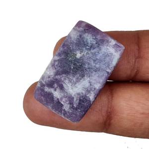 Qualité supérieure 100% naturel violet lépidolite Cabochon taille et forme personnalisées pierres précieuses en vrac pour la fabrication de bijoux utilisation au taux de vrac - Product Image 2