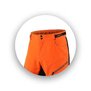 <b>Men's</b> Summer Casual MTB <b>Cycling</b> <b>Shorts</b> Loose Fit Bike Riding <b>Short</b> Pants with Canvas Fabric for Mountain Sports - Product Image 4
