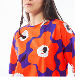 Nueva Camiseta de manga corta 2025 para mujer, Camiseta extragrande con estampado completo sencillo de verano para mujer - Product Image 3