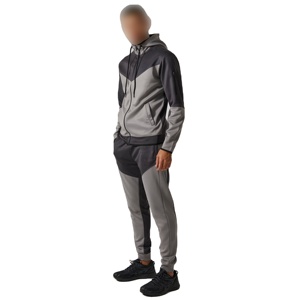 Fabricant distributeur de survêtement en gros grande taille personnalisé OEM ODM impression de broderie vêtements de sport personnalisation privée - Product Image 1