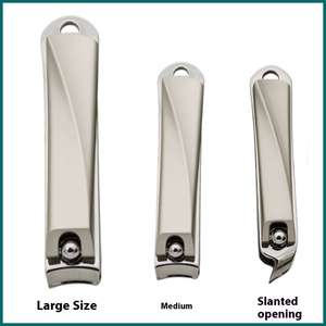 Coupe-ongles en acier inoxydable haut de gamme ensemble de manucure et de pédicure avec pince de beauté gros ciseaux à ongles couteau de pédicure - Product Image 3