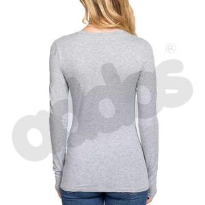 Nueva Camiseta de Mujer Lisa de Primera Calidad al por Mayor 2025, Camiseta Informal de Verano para Mujer - Product Image 6