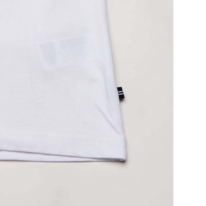 เสื้อยืดสำหรับผู้ใหญ่ผ้าฝ้ายหนาพิเศษสำหรับผู้ชายเสื้อยืดผ้าไมโครไฟเบอร์สีขาวฟอกแบบกำหนดเองได้ - Product Image 3