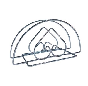 Elegant rustic handcrafted wire tissue holder for dining table bathroom and living room with <b>strong</b> durable metal design - Product Image 4