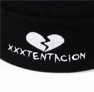 Bonnet d'hiver unisexe fait main avec broderie de logo personnalisé, motif de caractères indiens, 100 % acrylique, style d'image au choix du créateur - Product Image 4