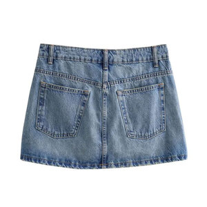 Jupe en jean respirante à séchage rapide, jupe en jean pour femme très vendue, jupe en jean pour femme de qualité supérieure - Product Image 2
