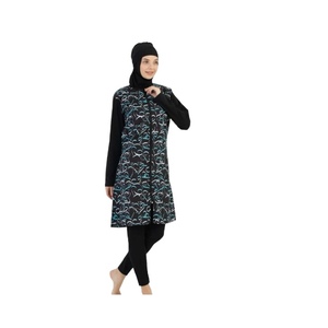 New Modest Swimwear for Muslim Women Comfortable Long Sleeve <b>Hijab</b> Burka <b>Full</b> Coverage Sporty Islamic Style Quick Dry - Product Image 6