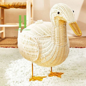 Tendance 2025 canard panier rotin sol panier haute qualité naturel tissé à la main principalement paniers variété plats assiettes - Product Image 1