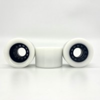 Vente directe usine – Roues en plastique personnalisées pour rollers 58mm, 59mm, 60mm, 61mm, 62mm – Roues de patins à roulettes de vitesse quad 78a 62mm