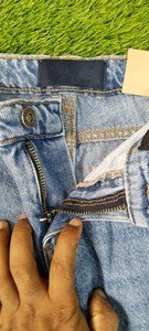 กางเกงผ้ายีนส์สำหรับเด็กผู้ชายกางเกงขาตรงเล็กระบายอากาศได้ดีแห้งเร็วน้ำหนักเบาอายุสั้นฤดูร้อน - Product Image 6