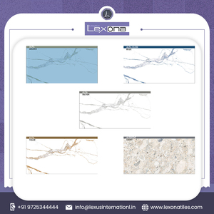 Azulejo de piso de porcelana esmaltada azulejo de cerámica de pared de sala de estar súper brillante 600x1200mm - Product Image 6