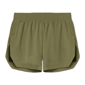 Short de basket-ball en polyester respirant de haute qualité pour hommes, avec logo personnalisé, décontracté et motif uni - Product Image 1