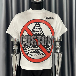 เสื้อยืดพิมพ์ลาย DTG เสื้อยืดลายกราฟิกขนาดใหญ่ของผู้ชายโอเวอร์ไซส์ใหญ่พิเศษออกแบบได้ตามที่ต้องการ - Product Image 4