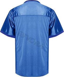 Camiseta de fútbol americano clásica personalizada malla transpirable sublimación Street Soccer Tops pantalones cortos equipo largo Jersey 80 número impreso - Product Image 3