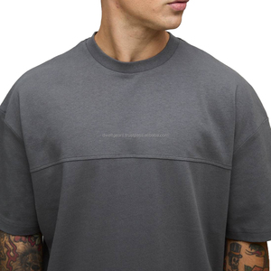 เสื้อยืดคอกลมแขนยาวทรงปกติสำหรับผู้ชาย ผ้าฝ้าย 100% ระบายอากาศได้ดี เป็นมิตรกับสิ่งแวดล้อม แห้งเร็ว ผ้าซาติน พิมพ์ลายดิจิทัล รับผลิตแบบ OEM - Product Image 3