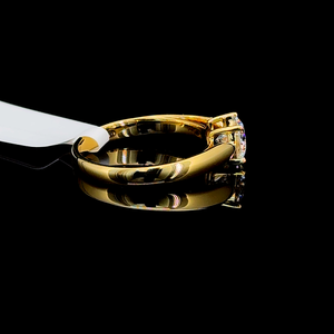 Wholesale High Quality 925 <b>Sterling</b> <b>Silver</b> Women's Wedding Engagement <b>Rings</b> <b>Set</b> Cut Diamond Moissanite IGI for Parties - Product Image 1