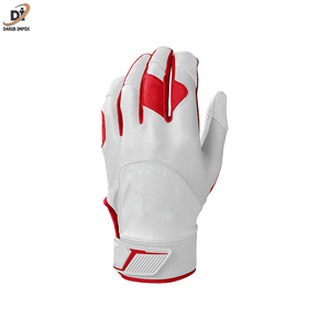 Nuevos guantes de bateo Guantes de béisbol de cuero genuino Top Trending Guantes de bateo de softbol unisex con logotipo personalizado - Product Image 4