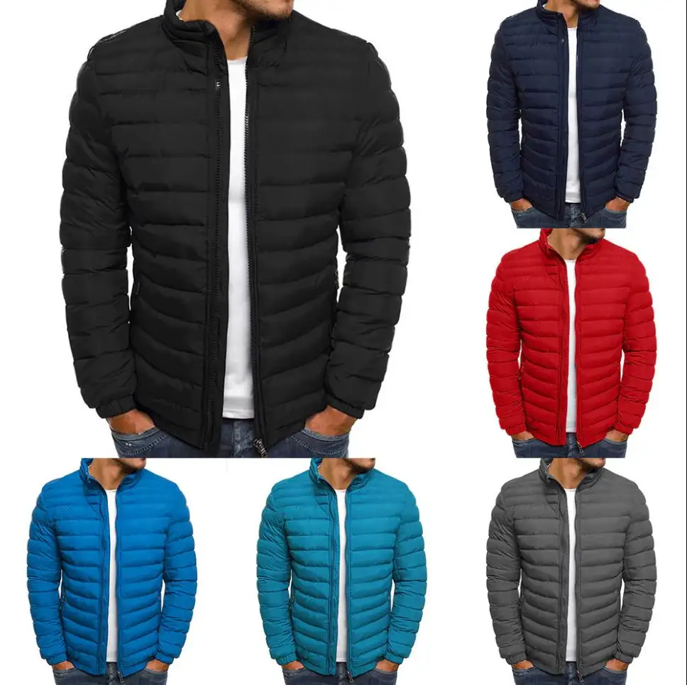 Chaqueta de bombardero 2024 último diseño de invierno a prueba de viento 100% Nylon calentado hombres chaqueta acolchada negra también ofrecemos etiqueta colgante personalizada