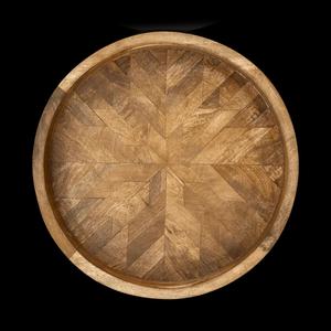 Exclusiva Bandeja de Madera para Servir en la Mesa de Comedor y la Despensa de la Oficina, Ideal para Servir con Estilo y Almacenar, Mejora la Decoración del Hogar y el Espacio de Trabajo - Product Image 6