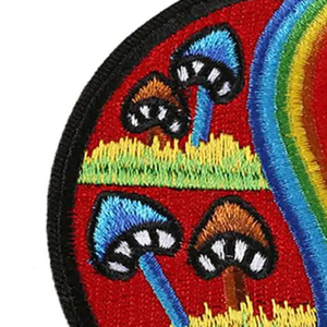 Patch brodé en tissu chenille, style tendance, à coudre, pour vestes, chemises, sacs à dos, avec une structure de fil nette, personnalisable - Product Image 6