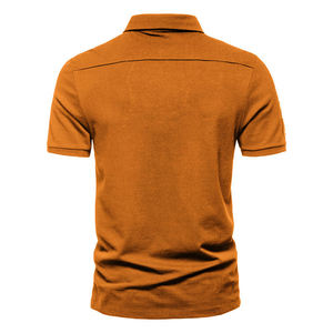 Polos de manga corta para hombre de alta calidad personalizados 2023, llegada de ropa exterior de último estilo a una tarifa mayorista competitiva - Product Image 3