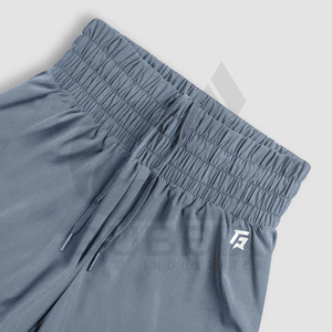 Ladies Plain Short 100% Cotton Personalizable Logo Sticker Color Pattern Design Pantalones cortos de mujer - Product Image 4