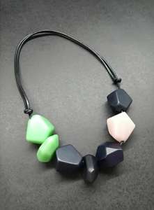 Affordable Price Resin Beads Women Earring <b>Necklace</b> Jewelry Fashion Accessories Statement Wedding Jewelry Accessories - Product Image 4