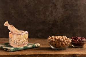 Ensemble mortier et pilon en bois sculpté faits à la main, broyeur d'épices et d'herbes de style rustique, mélangeur manuel, bol d'assaisonnements, pilulier - Product Image 6