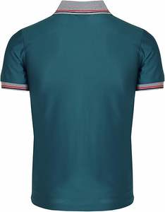 Polo de hombre de algodón de alta calidad más vendido, mangas cortas con cuello de manga para negocios, ropa informal y vacaciones. - Product Image 3