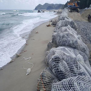 Bolsa de Malla de Piedra DW Fiber Stone, Blanca, 1 Capa, para Control de la Erosión y Prevención de Desgaste - Product Image 3