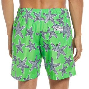 Sublimation personnalisée Short de bain coupe ajustée à séchage rapide pour hommes avec doublure en maille Maillots de bain imperméables - Product Image 3