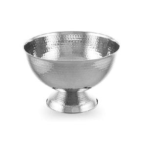 Bol de service en aluminium au design luxueux avec éclat miroir poli pour une table à manger raffinée - Product Image 4