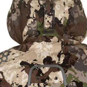 <b>Men's</b> Winter Breathable Soft Shell Waterproof 100% Polyester Camouflage Hunting Tactical <b>Jacket</b> Hood Multiple Zipper Pockets - Product Image 3