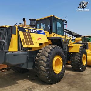 Cargadora de Ruedas Usada Komatsu470 de 23 Toneladas, Cucharón de 4.2m³, Marca Original Japonesa, Maquinaria de Construcción de Segunda Mano, Pocas Horas, Certificación CE - Product Image 2
