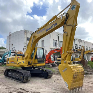 Komatsu เครื่องขุดตีนตะขาบ PC220มือสองเครื่องขุด22ตันสภาพดีปั๊มเกียร์เครื่องยนต์กระปุกเกียร์ - Product Image 5