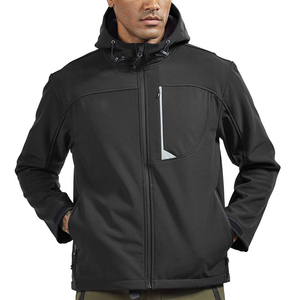 New Design Fashionable Front Zipper Style Canvas Softshell <b>Jacket</b> Men High Quality Quick Dry <b>Reversible</b> Customizable Pakistan - Product Image 6