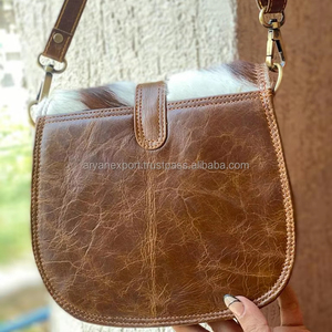 Mini sac à bandoulière en cuir de vachette à la mode de haute qualité pour femmes - Product Image 5