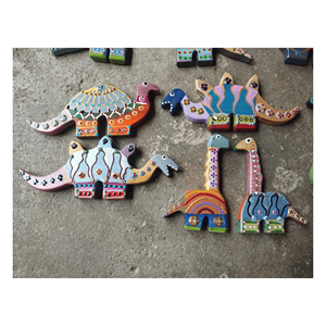 Directly Factory Price <b>Wooden</b> Fish to <b>Paint</b>/ Natural <b>Wooden</b> <b>Paint</b> Fish 5cm-25cm Home Decoration Gift - Product Image 5