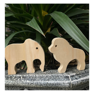 Jouets en bois faits à la main, figurines d'animaux en bois pour jeux de simulation, décoration de classe et exportation en gros au Vietnam - Product Image 1