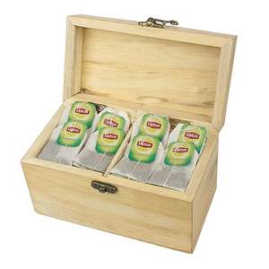 Soper quality Wooden <b>Tea</b> <b>Box</b> with 5 Compartments, <b>Tea</b> Bag Organizer, Wood Storage Boxes for <b>Tea</b> Bag - Product Image 4