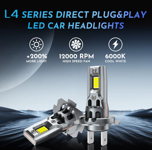 Sistema de Iluminación Automotriz LED de 8000Lm y 6000K, Faros Delanteros LED, Foco Turboes H4 H7, Lámpara LED para Automóviles, Faros para Vehículos, Precio de Fábrica - Product Image 5