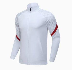 Survêtement d'entraînement pour hommes Ensemble de course à manches longues avec capuche et fermeture éclair - Product Image 2