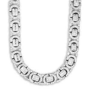 Cadena de eslabones cubanos de oro de 10 quilates con diamantes cultivados en laboratorio, joyería fina de Hip Hop para hombres en un diseño clásico y elegante - Product Image 1